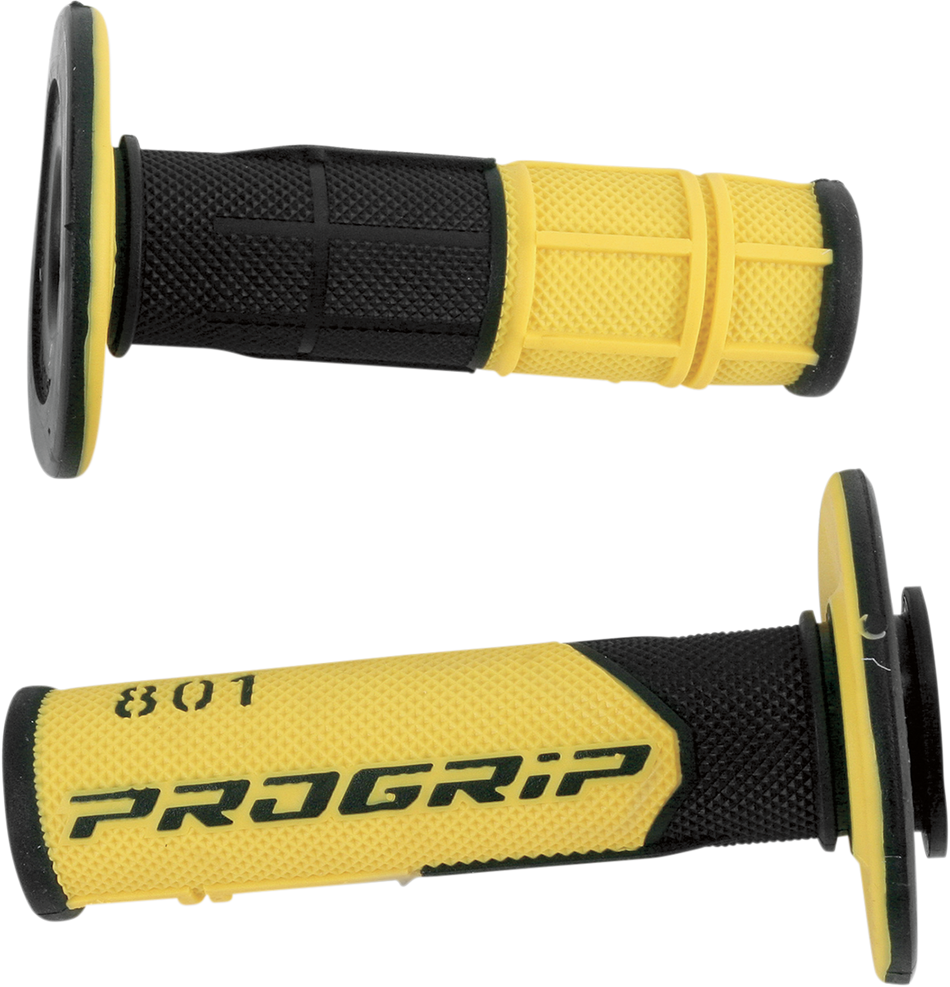 PRO GRIP Grips - 801 - Black/Yellow PA080100NEGI