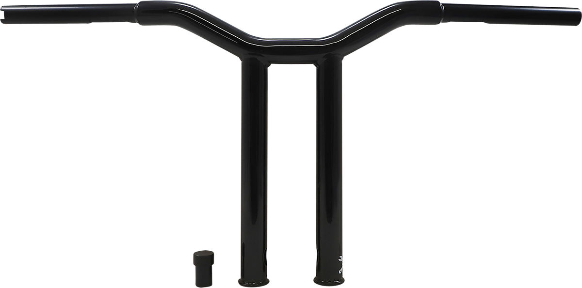 BURLY BRAND Handlebar - Dominator - Straight - 12" - Black B12-6072B