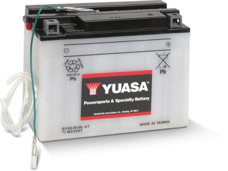 Yuasa Y50-N18L-A Yumicron 12 Volt Battery YUAM2218YTWN