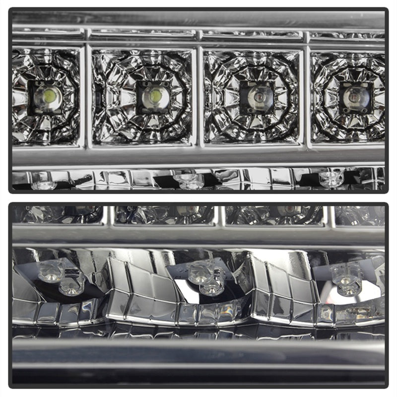 xTune 99-06 GMC Sierra (Excl Denali) Full LED Bumper Lights - Chrome (CBL-GSI99-LED-C) 9029318