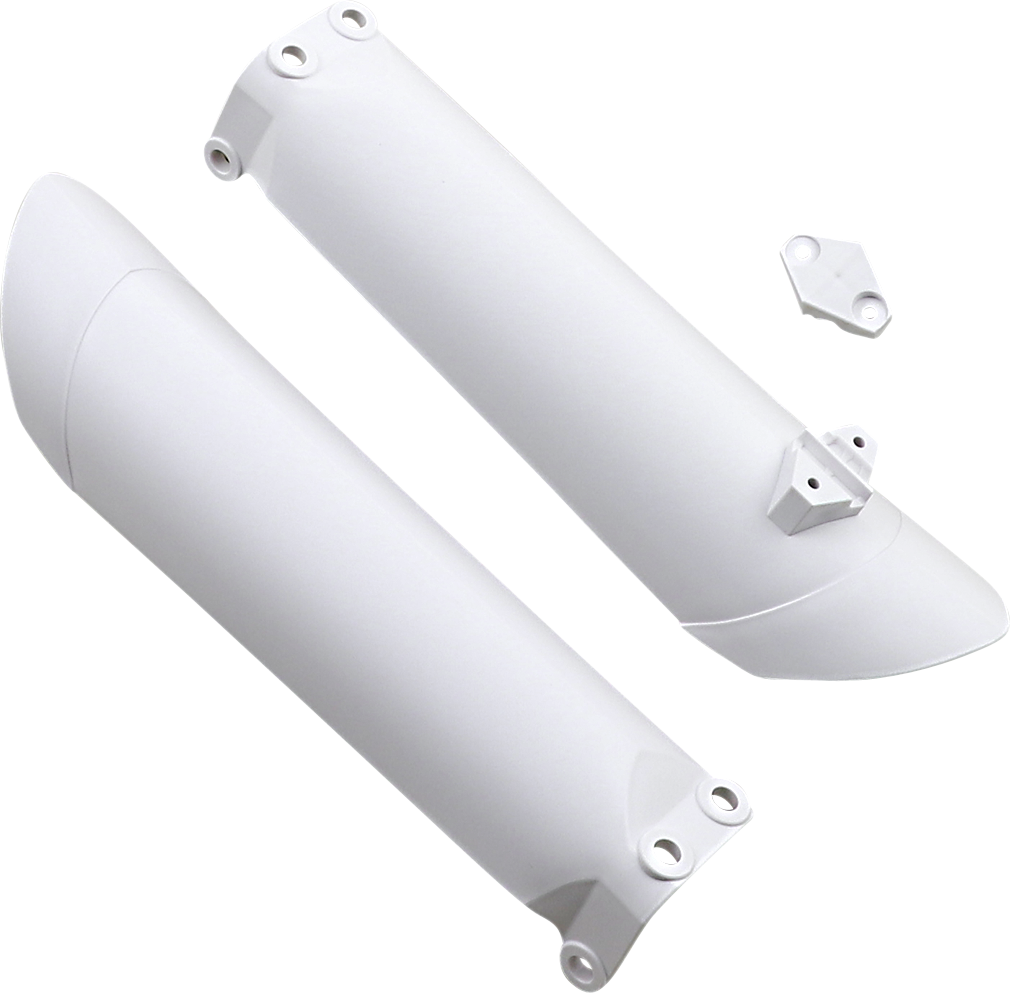 ACERBIS Lower Fork Covers for Inverted Forks - White 2319630002