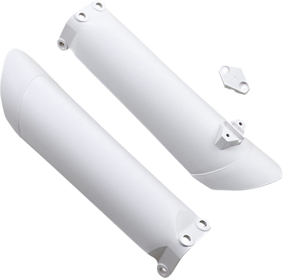 ACERBIS Lower Fork Covers for Inverted Forks - White 2319630002