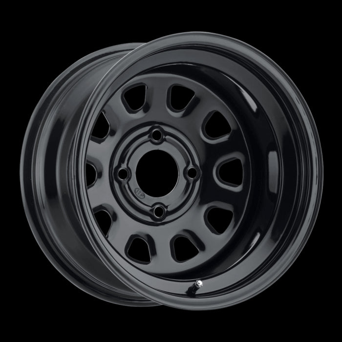Itp Tires Delta Steel Wheel 14x7 4/110 2+5 Black, (D14r511) 263426
