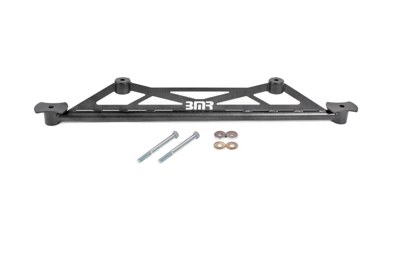 BMR 16-17 6th Gen Camaro Rear Of Rear Cradle Brace - Black Hammertone CB009H