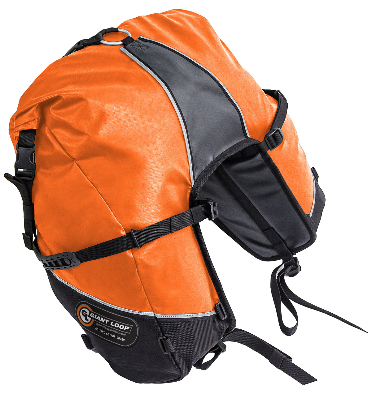 GIANT LOOP Great Basin Saddlebag Rt Orange GBSB17-RT-O