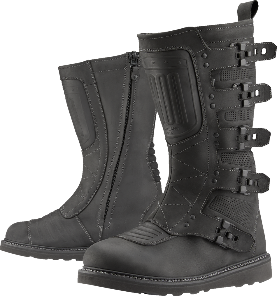ICON Elsinore 2™ CE Boots - Black - Size 9.5 3403-1212