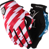 THRASHIN SUPPLY CO. Stars & Bolts Stealth Gloves - Red/Blue - XL SV1-12-11