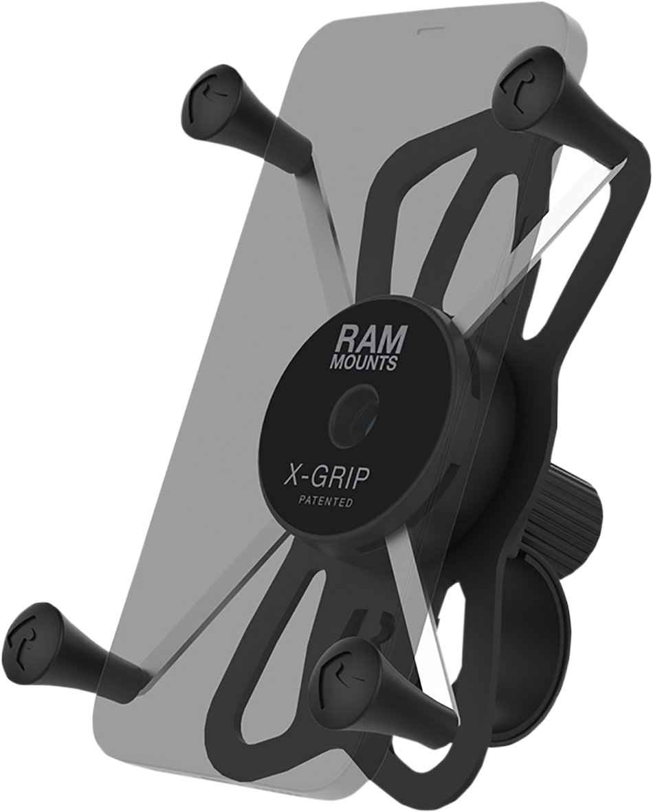 RAM MOUNTS X-Grip Large Phone Mount with Tough-Strap Handlebar Base RAP-460-UN10U