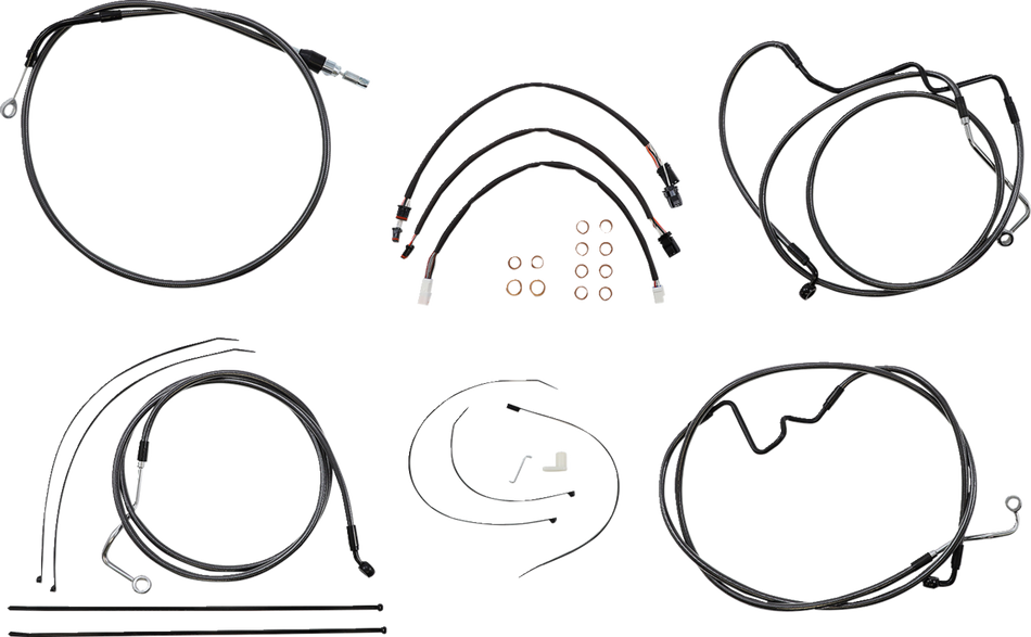 Kit de cables de control MAGNUM - Perla negra 4871191 