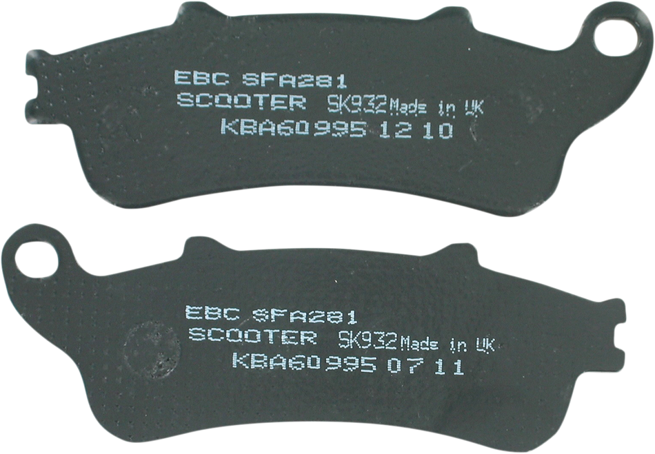 EBC SFA Brake Pads - SFA281 SFA281