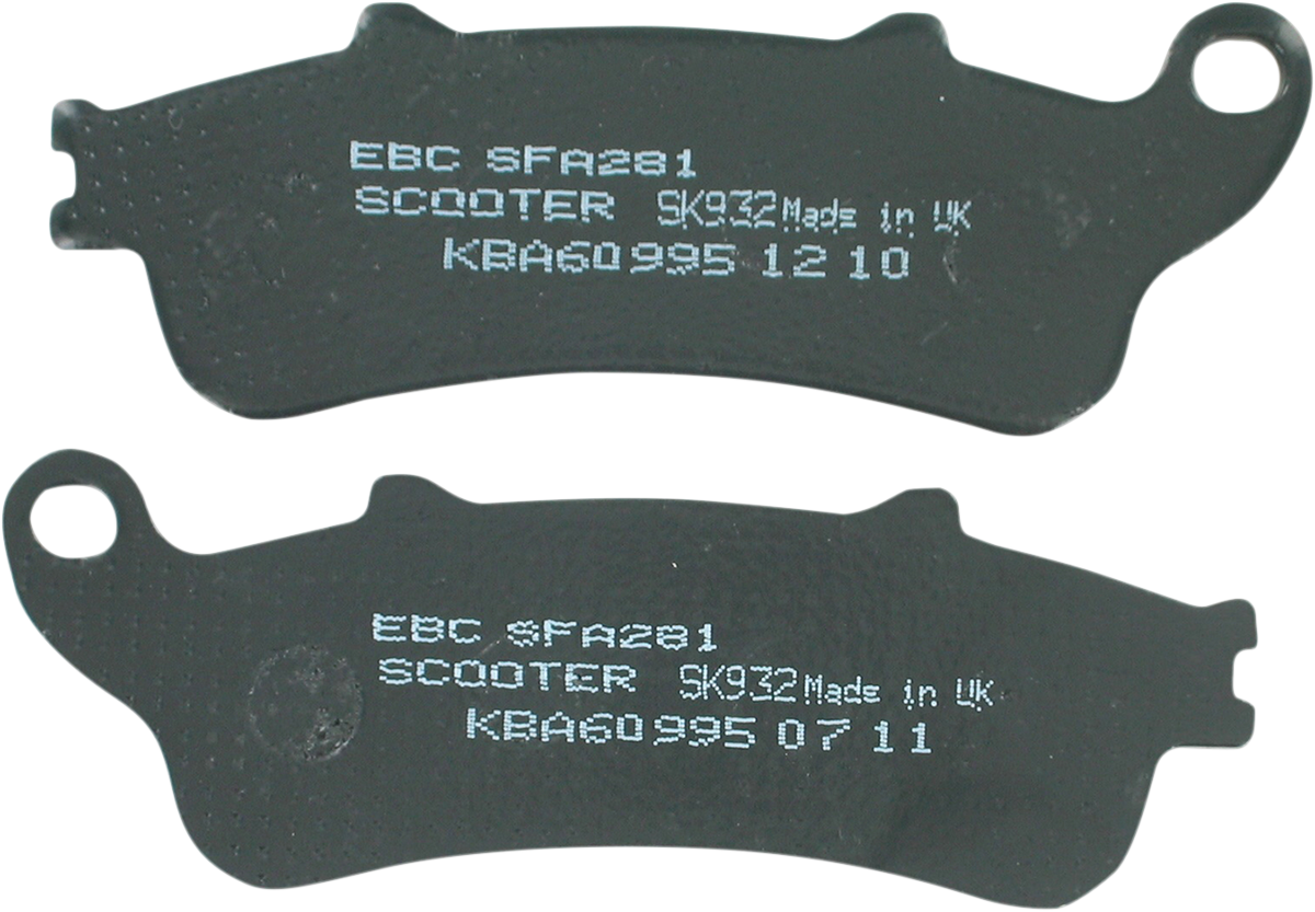 Pastillas de freno EBC SFA - SFA281 SFA281 