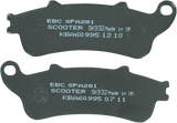 Pastillas de freno EBC SFA - SFA281 SFA281 