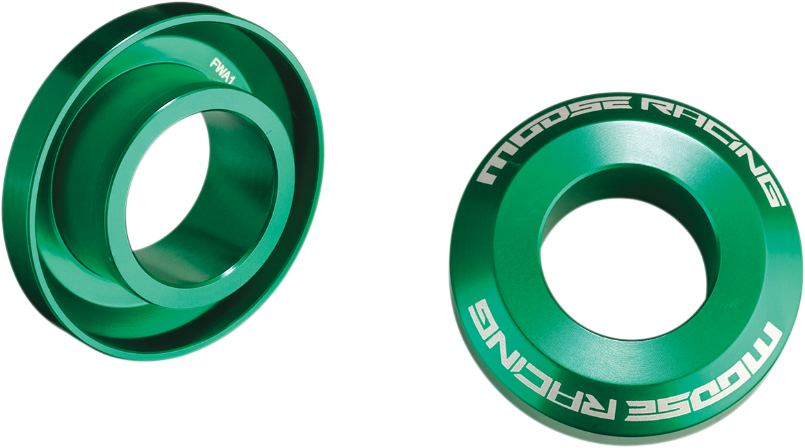 MOOSE RACING Fast Wheel Spacer - Rear - Green - Kawasaki W16-2301GN