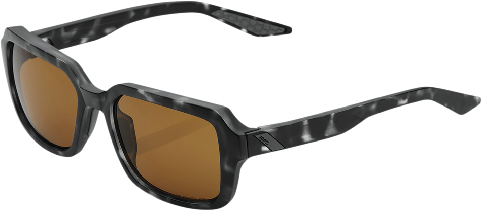 100% Rideley Sunglasses - Black - Bronze 61044-702-01