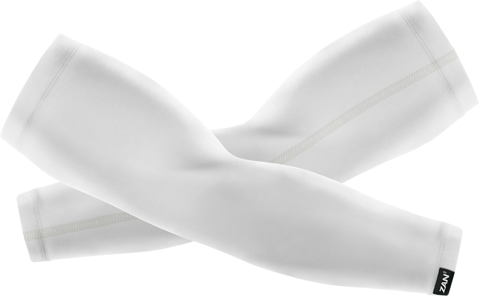 ZAN HEADGEAR SportFlex Arm Sleeves - White - Medium AL089MD