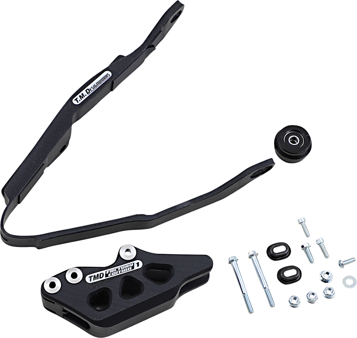 T.M. DESIGNWORKS Chain Guide/Slider - Honda - Black HCP-H04-BK