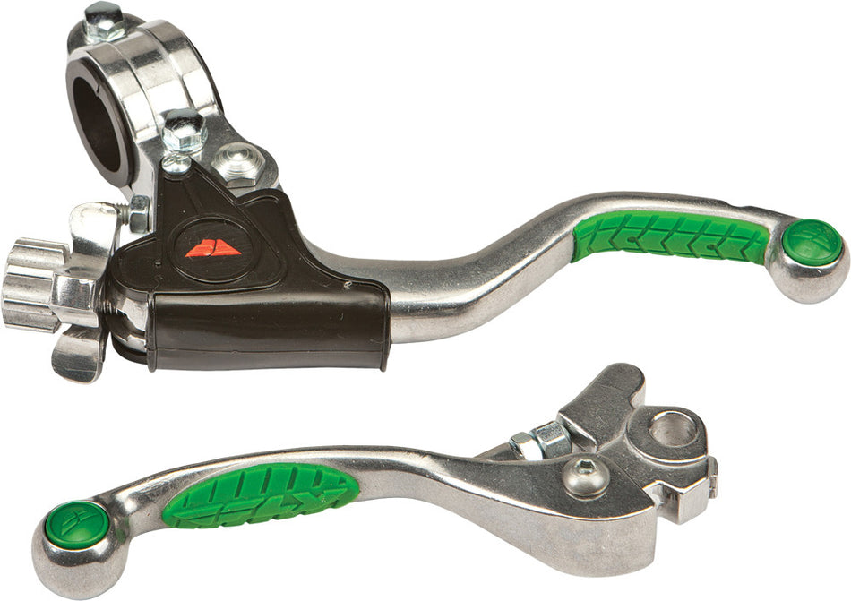 FLY RACING Easy Pull Pro Kit Shorty Green 5W1131-FLY