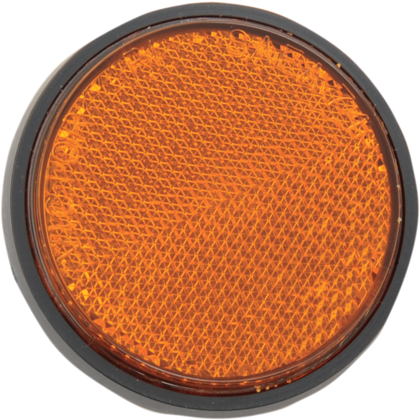 CHRIS PRODUCTS Reflector - 5mm Stud - Amber RR1A
