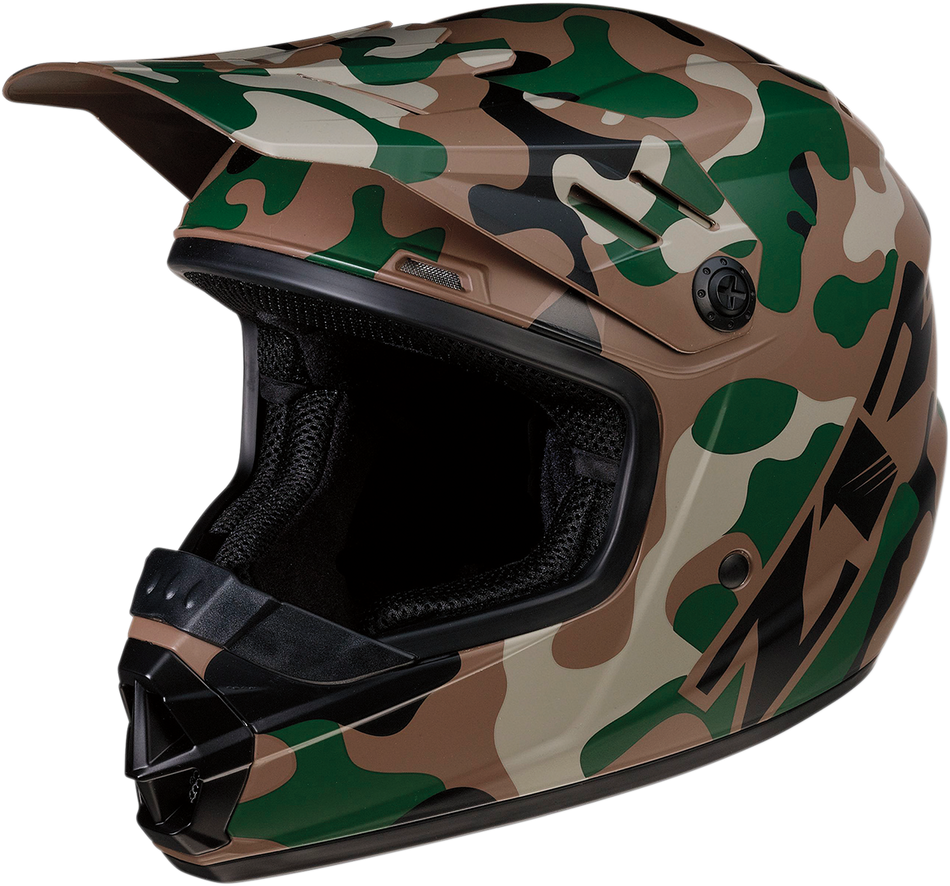 Z1R Youth Rise Helmet - Camo - Woodland - Medium 0111-1259