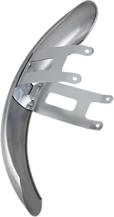 DRAG SPECIALTIES Wide Glide-Style Front Fender with Chrome Mounting Brackets - For 19" or 21" Wheel 090057-PB-LB2