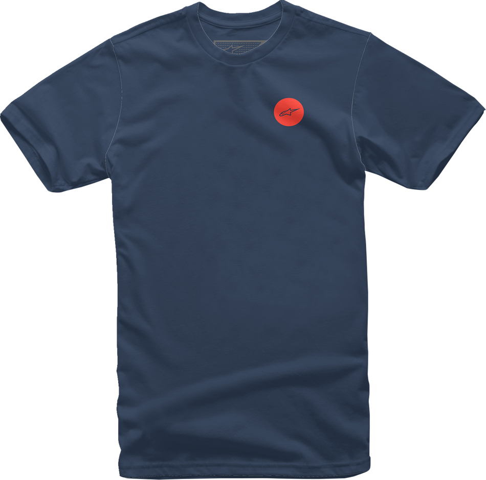 Camiseta ALPINESTARS Faster - Azul marino - 2XL 1232-72208-702X 