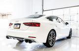 AWE Tuning Audi B9 S4 Track Edition Exhaust - Non-Resonated (Black 102mm Tips) 3010-43048