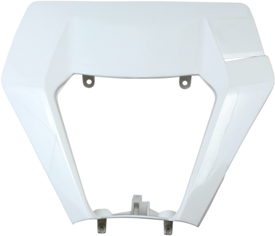 UFO Headlight Plastic - KTM White - KTM DISC SUGG 0520-3265 KT04096047