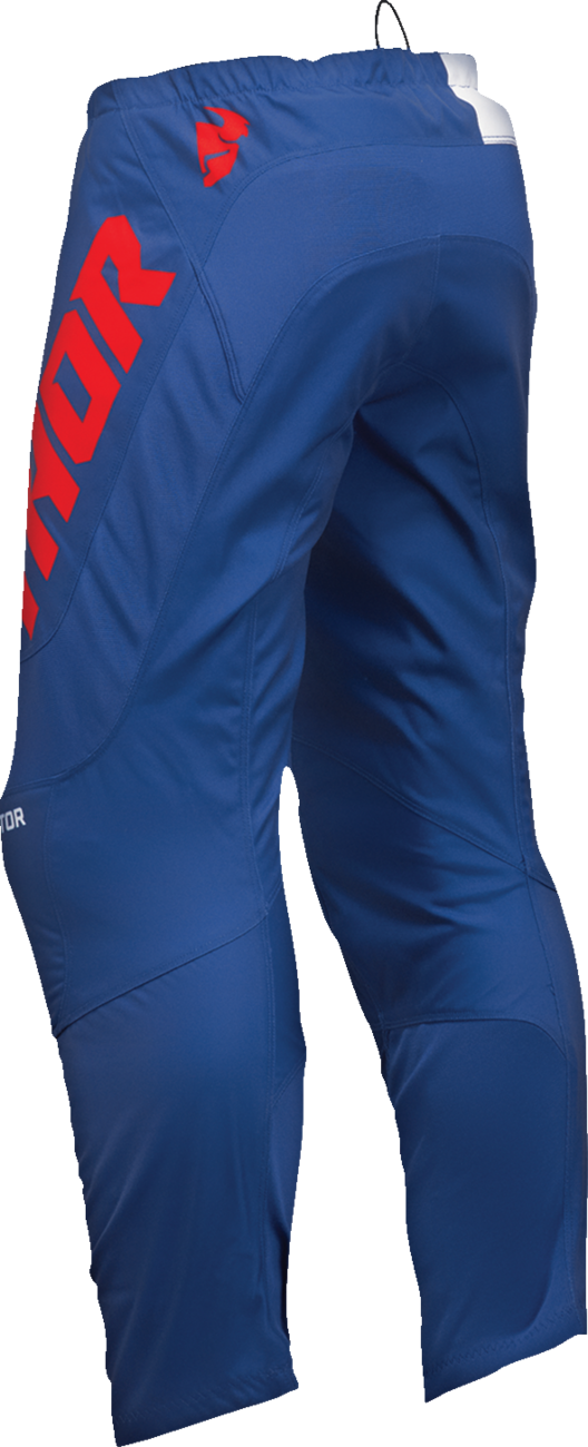 THOR Sector Checker Pants - Navy/Red - 32 2901-11018