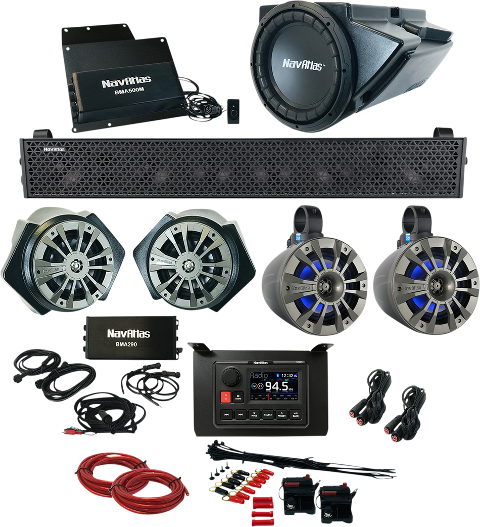 NAVATLAS Audio Kit - Zone 5 - Turbo S RZR1ZONE5S