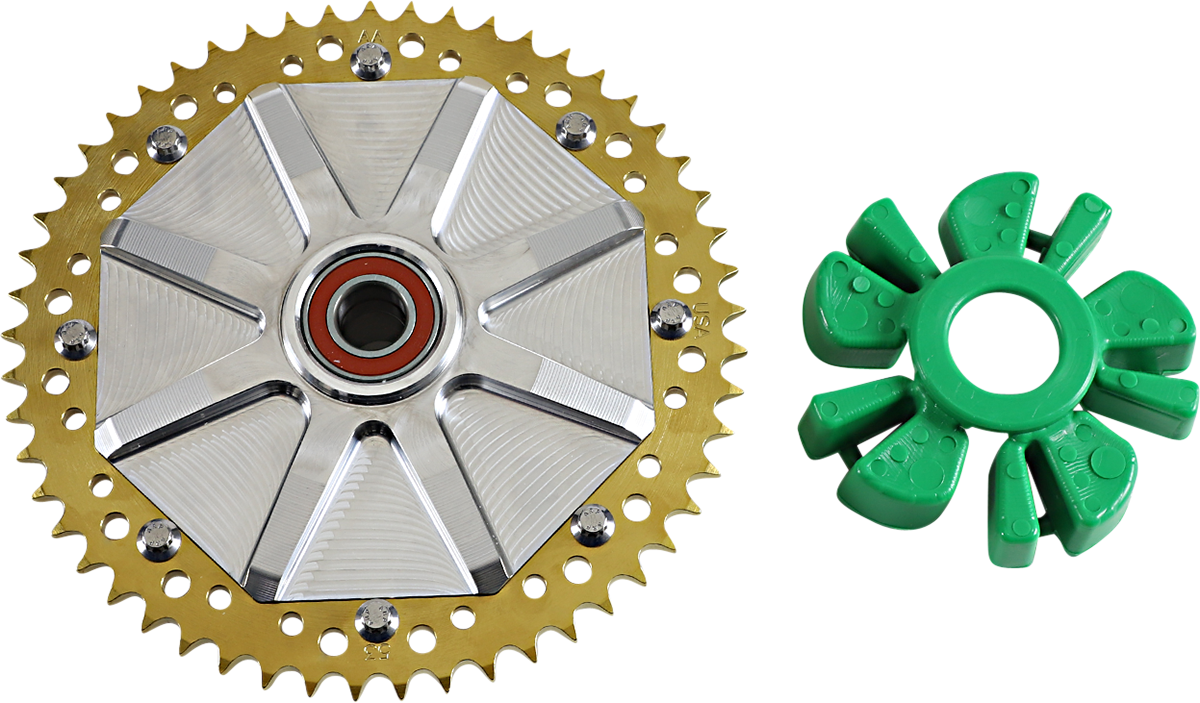 ALLOY ART Cush Drive Sprocket - Gold - 53 Tooth G2CC53-32