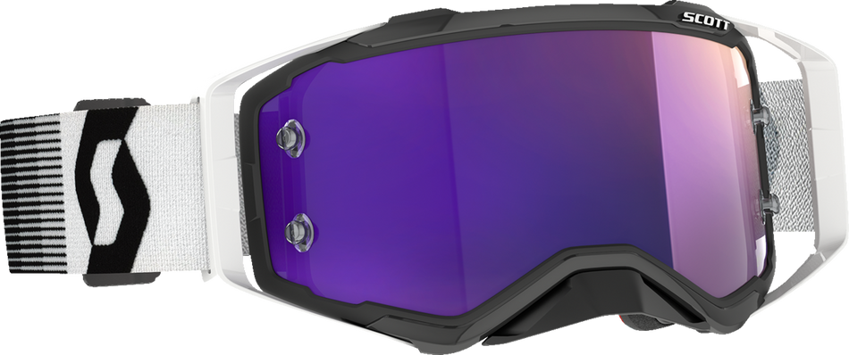 SCOTT Prospect Goggle - Premium Black/White - Purple Chrome 272821-7702281