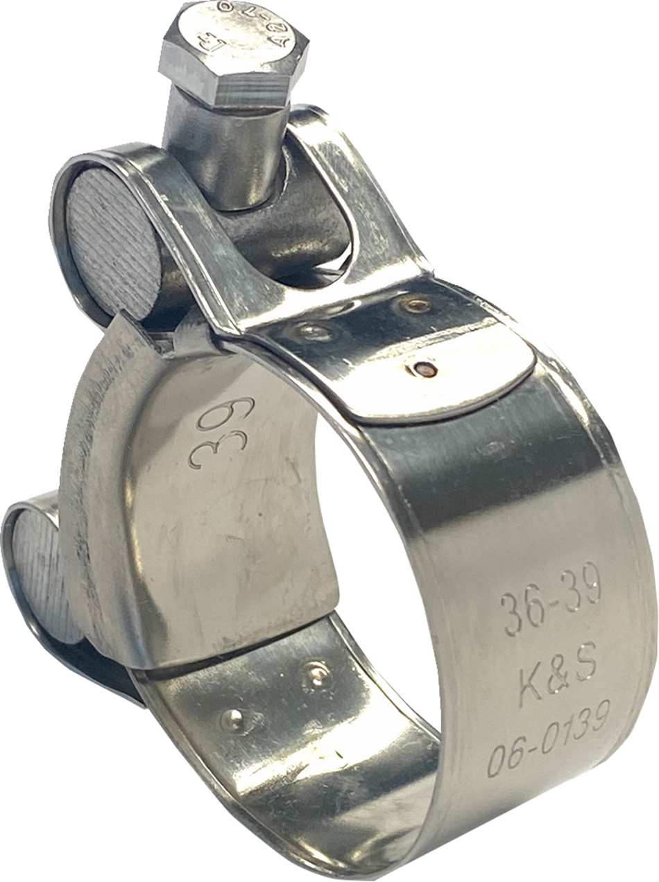 K&S TECHNOLOGIES Exhaust Pipe Clamp - 1.41" - 1.53" 06-139