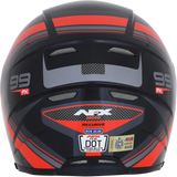 Casco AFX FX-99 - Recurvo - Negro/Rojo - Pequeño 0101-11111 