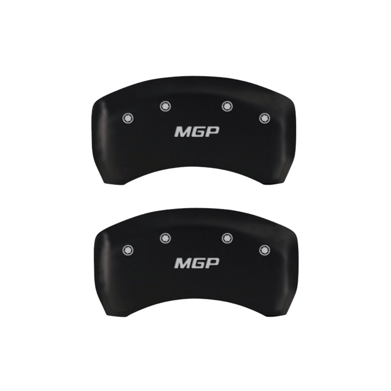 MGP 4 Caliper Covers Engraved Front & Rear MGP Red finish silver ch 38026SMGPRD