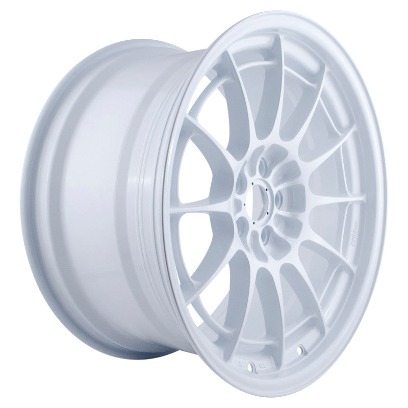 Enkei NT03+M 18x9.5 5x114.3 40mm Offset 72.6mm Bore Vanquish White Wheel (MOQ of 40) 3658956540WP