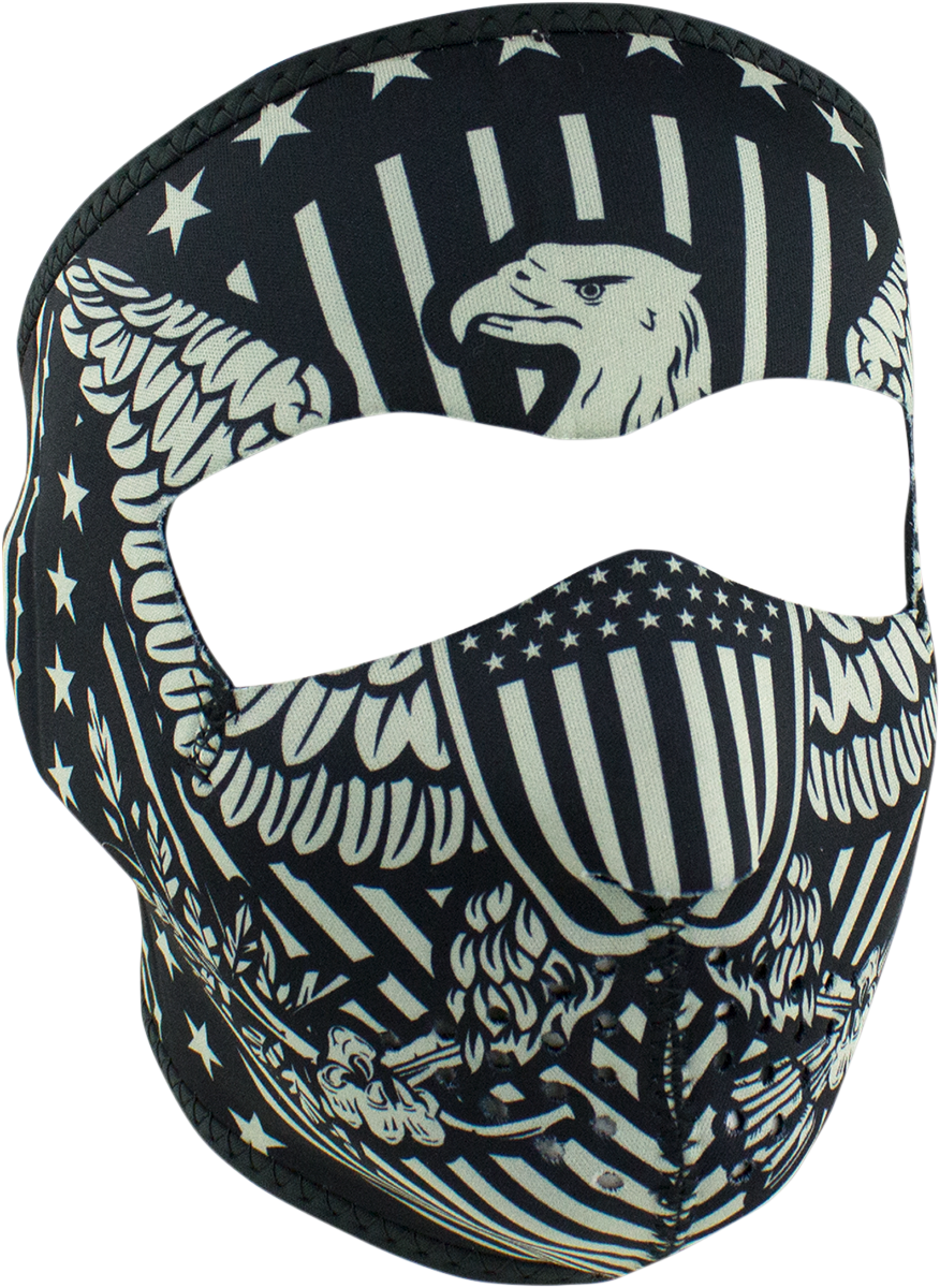 ZAN HEADGEAR Full-Face Mask - Vintage Eagle WNFM412