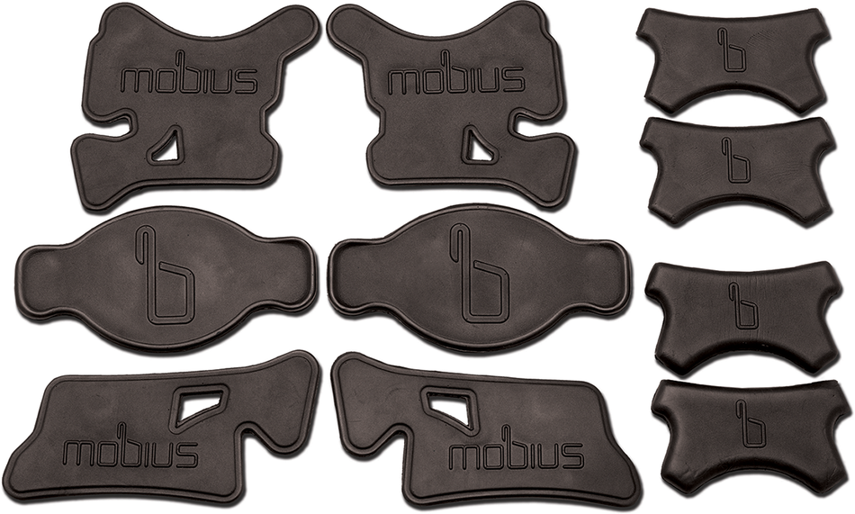 MOBIUS Pad Replacement Kit - Black - Small 2040202
