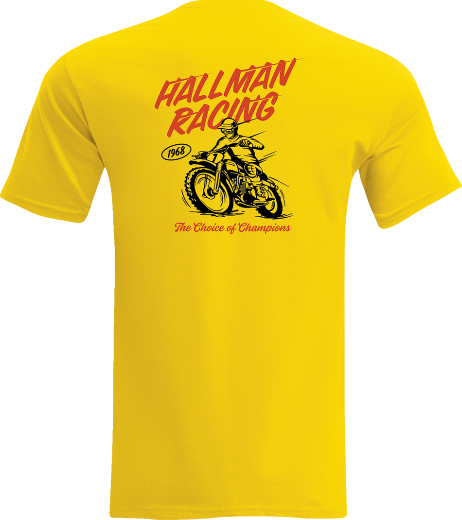 THOR Hallman Champ T-Shirt - Yellow - Large 3030-22637
