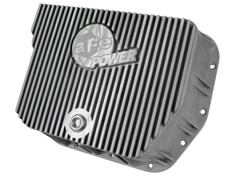 aFe Power Cover Trans Pan Machined Trans Pan 2006 Dodge RAM 5.9L Cummins 46-70050