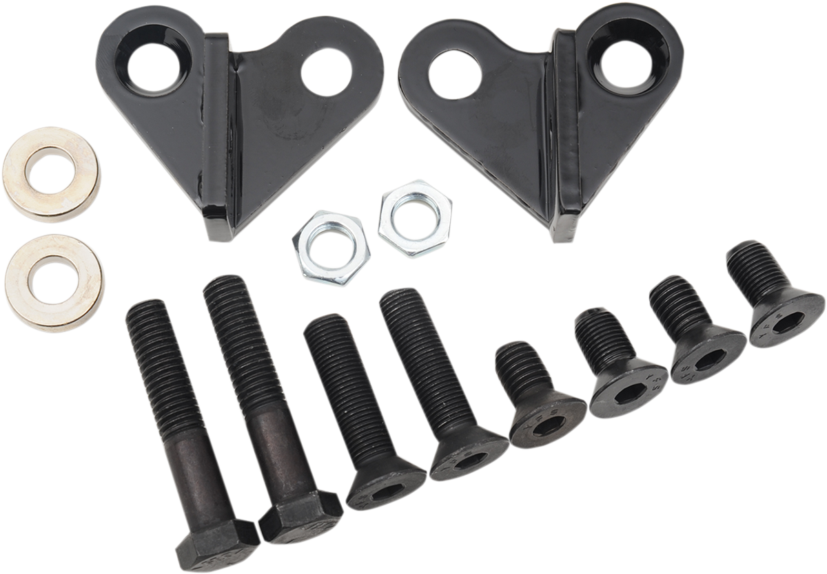 BURLY BRAND Rear Lowering Kit - Black - Lowers 1" - '97-'01 FLHT B28-279