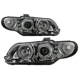 Spyder Pontiac GTO 04-06 Projector Headlights LED Halo LED Smoke High H1 Low H1 PRO-YD-PGTO04-HL-SM 5034007