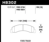 Hawk LTS Street Brake Pads KHB302Y.700