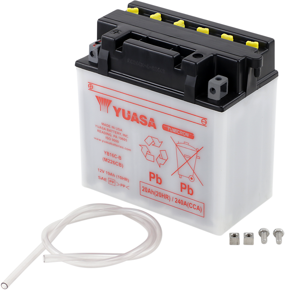 YUASA Battery - YB16CB YUAM226CB
