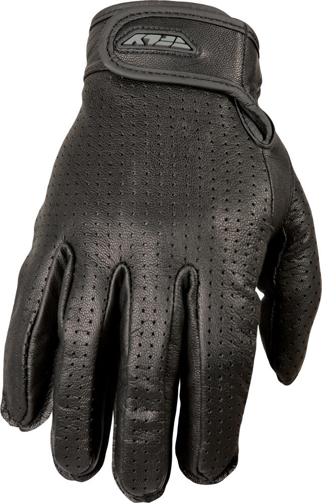 FLY RACING Rumble Perforated Leather Gloves Md #5884 476-0020~3