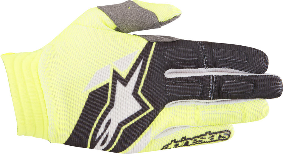ALPINESTARS Aviator Gloves Yellow/Black Xl 3560318-551-XL