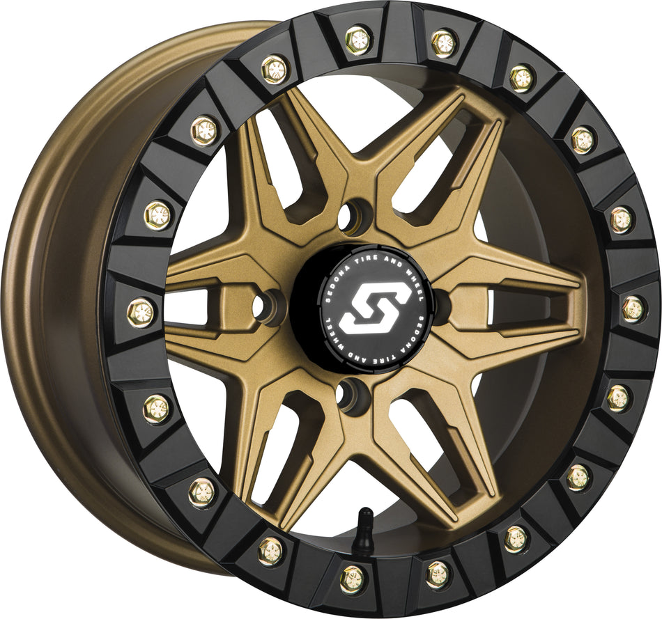 SEDONA Split 6 Bdlk Wheel 15x6 4/137 5+1 (+38mm) Bronze A72BZ-56037+38S