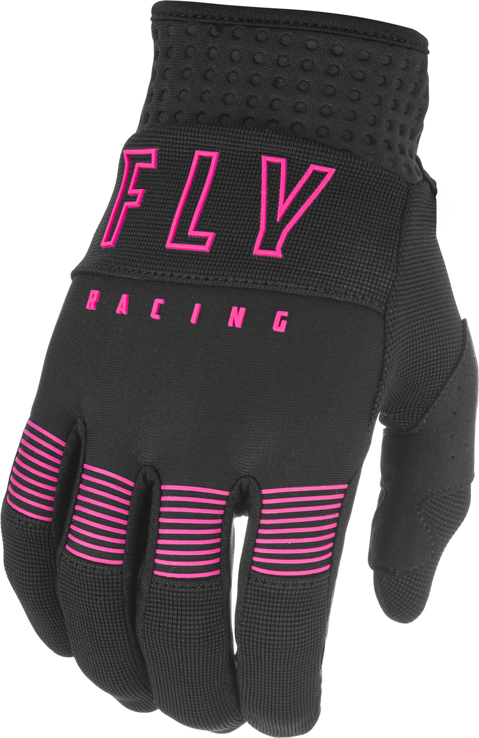FLY RACING F-16 Gloves Black/Pink Sz 07 374-91807