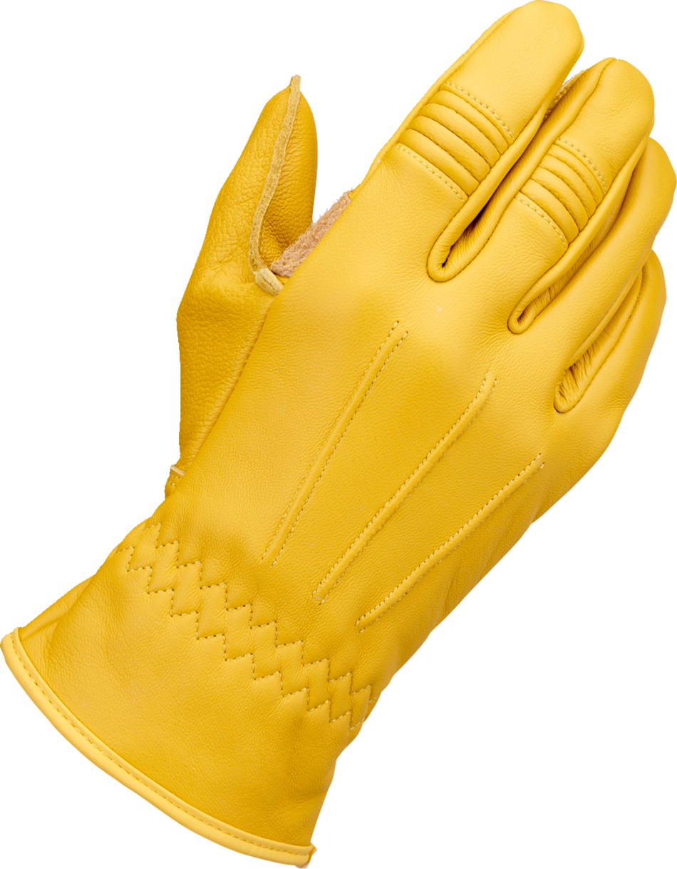 BILTWELL Work 2.0 Gloves - Gold - Small 1510-0707-002