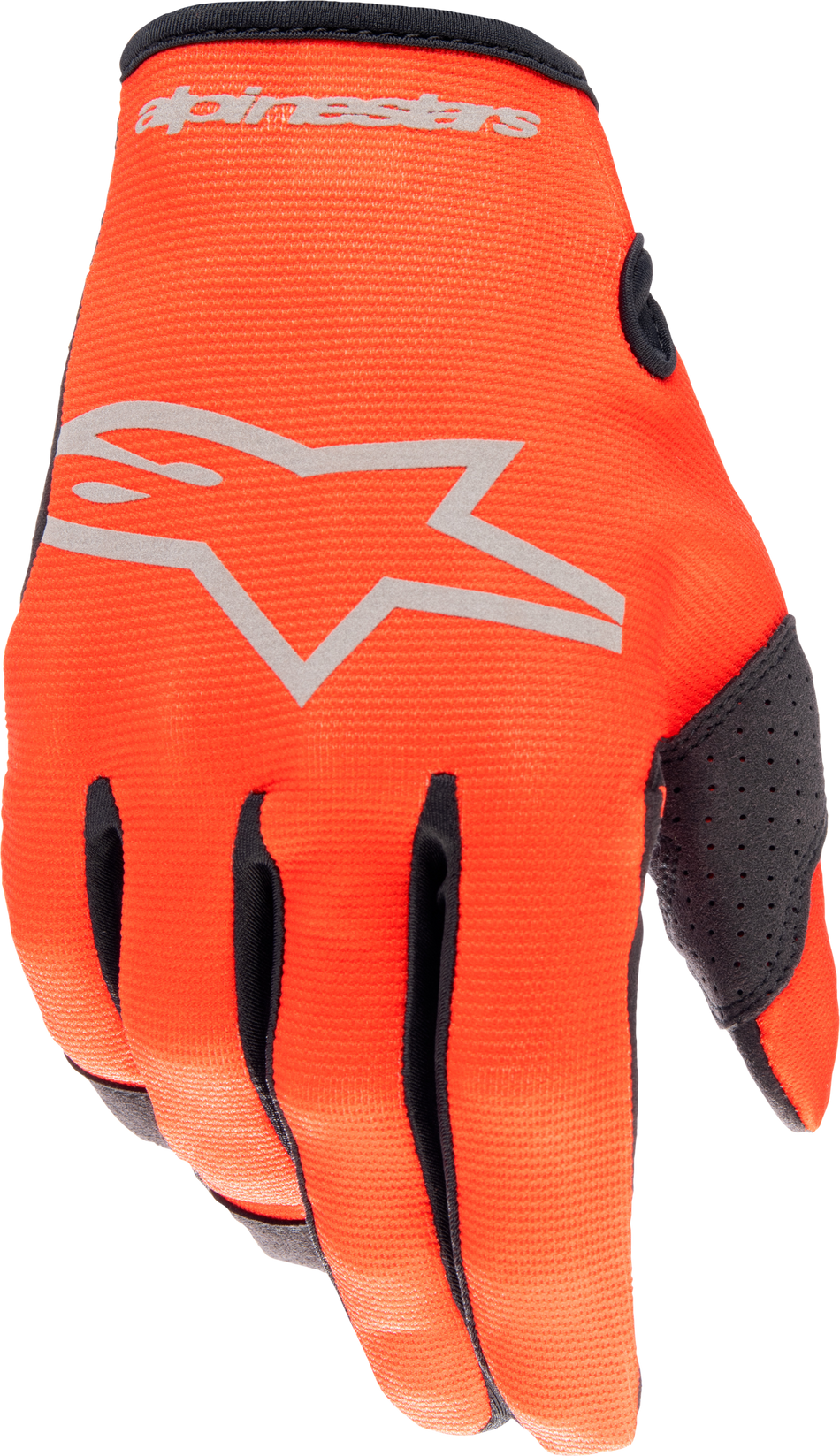 ALPINESTARS Youth & Kids Radar Gloves Hot Orange/Black 2xs 3541823-411-XXS
