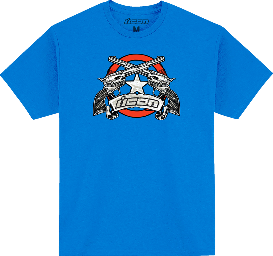ICON Tejas Libre™ T-Shirt - Royal - Large 3030-23492